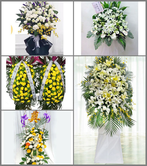 福建三明明溪县胡坊镇福西村白事花篮预定